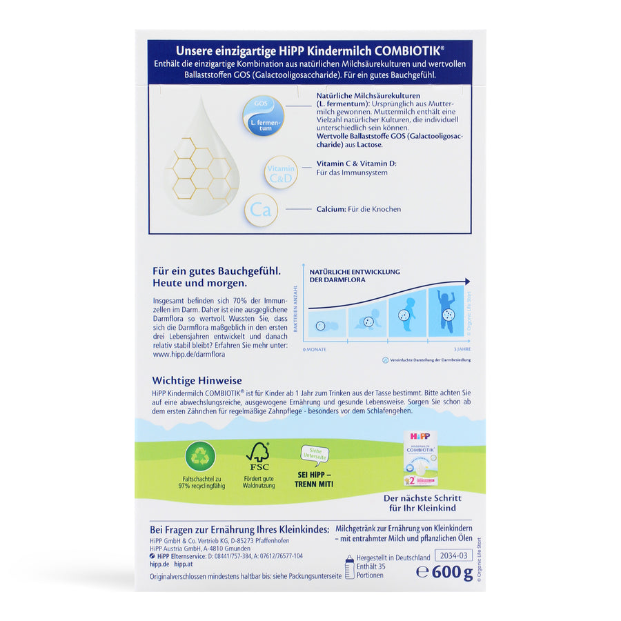 Hipp 1+ Kindermilch Formula