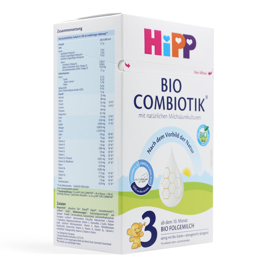 HiPP German Stage 3 Organic Formula