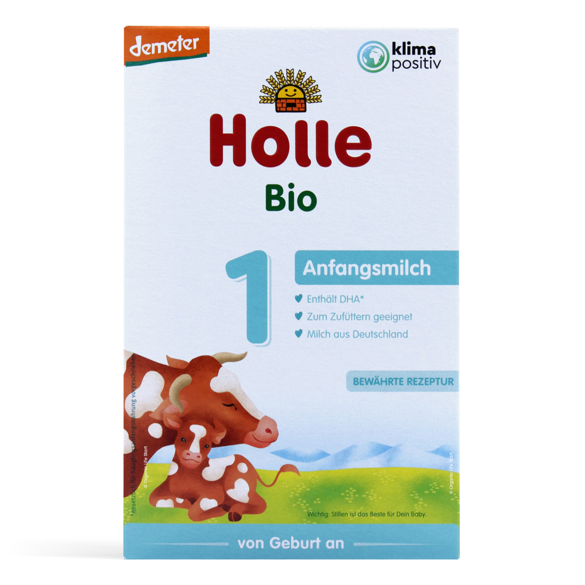 Holle Bio Stage 1 Baby Formula