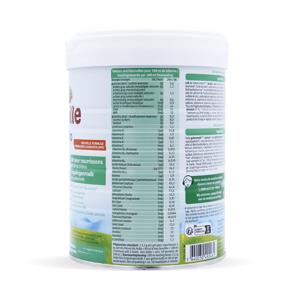 Holle® Official Goat Dutch Milk Formula Stage 1 // Save 25 Today Organic Life Start