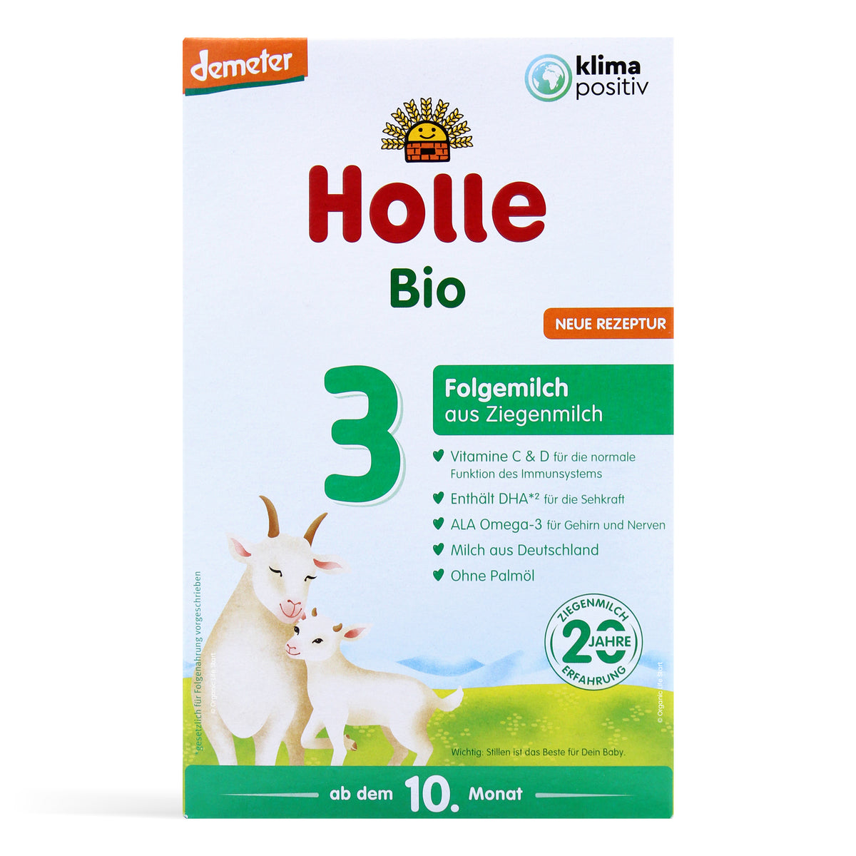 Holle Goat Stage 3 Baby Formula