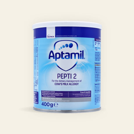 Aptamil Pepti Stage 2 Extensively Hydrolyzed Hypoallergenic Follow On Formula — product packaging