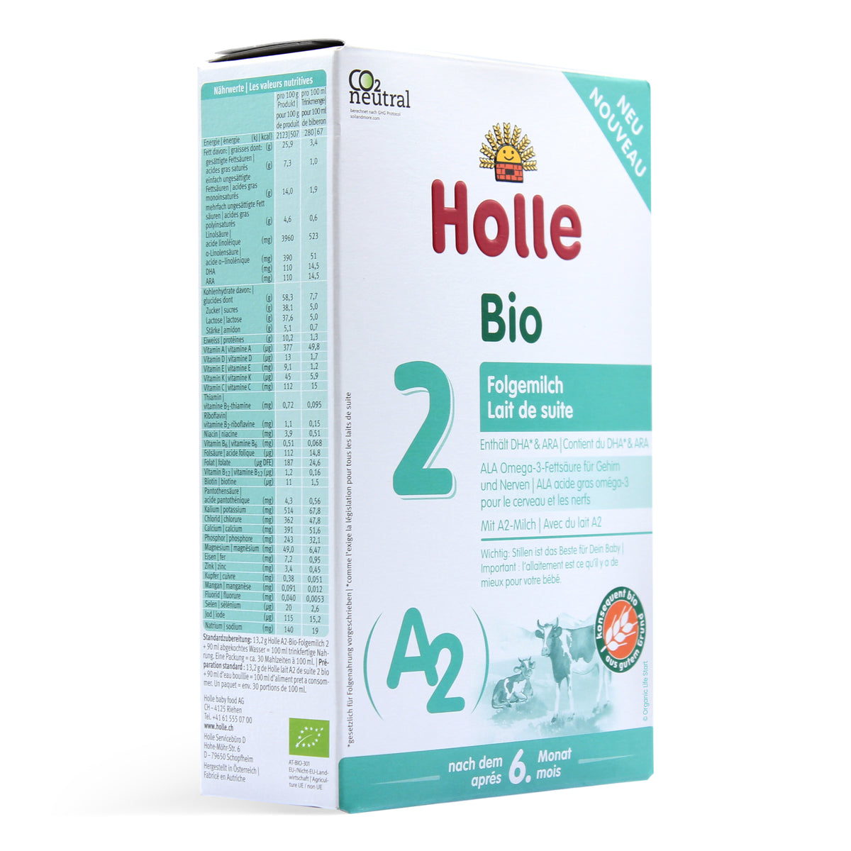 Holle A2 Stage 2 Baby Formula