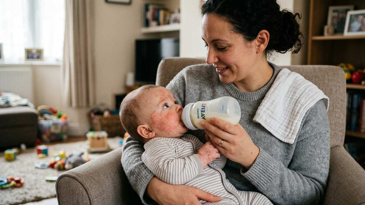 Best Formula for Babies With Eczema: What the Research Actually Tells Us