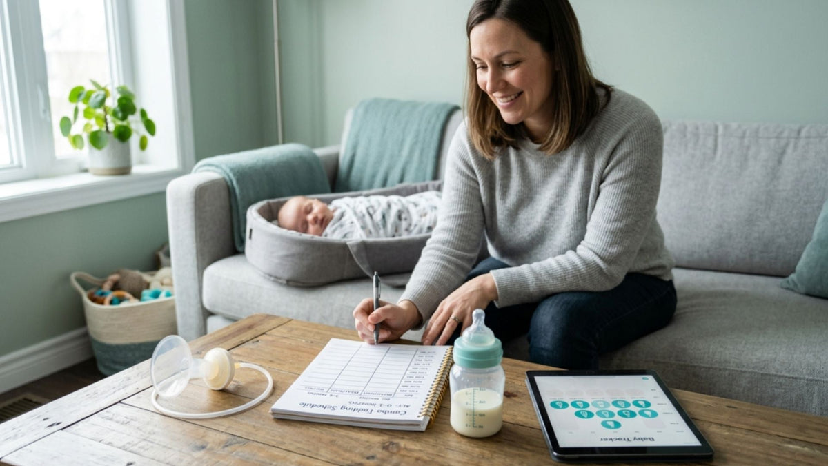 Combo Feeding Schedule: Breast + Formula by Age - A Practical Guide for Every Stage
