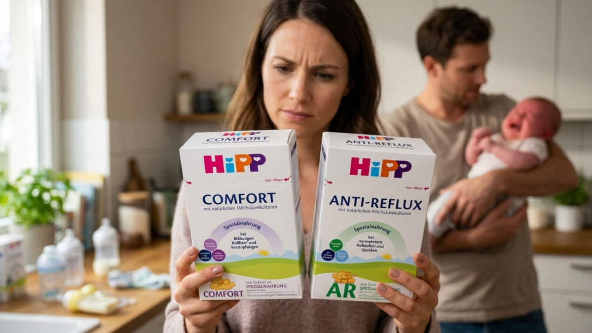 HiPP Comfort vs HiPP AR: For Colic or Reflux?