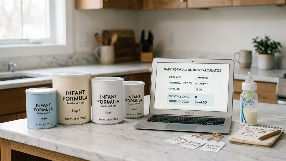 How Many Cans of Formula Per Month? Complete Calculator and Buying Guide for 2026