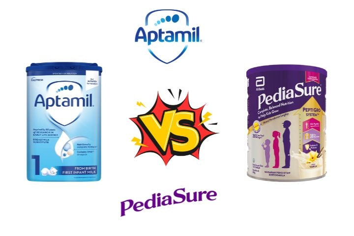 Aptamil vs. Pediasure: Ingredients Composition