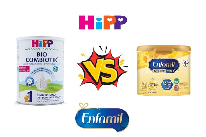 HiPP vs. Enfamil Formula