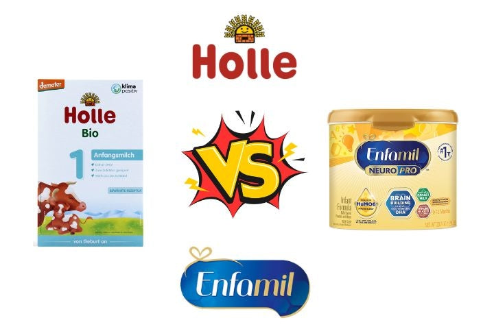 Holle vs. Enfamil Comparison