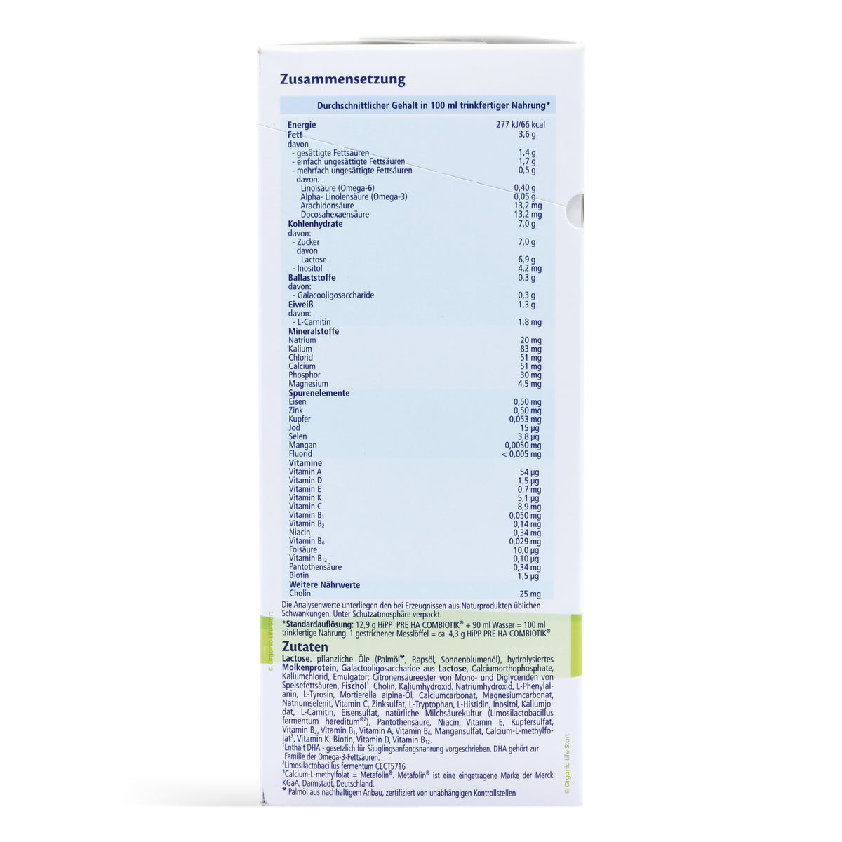 HiPP® Official HA Stage PRE Combiotic Formula // Save 25% Today ...