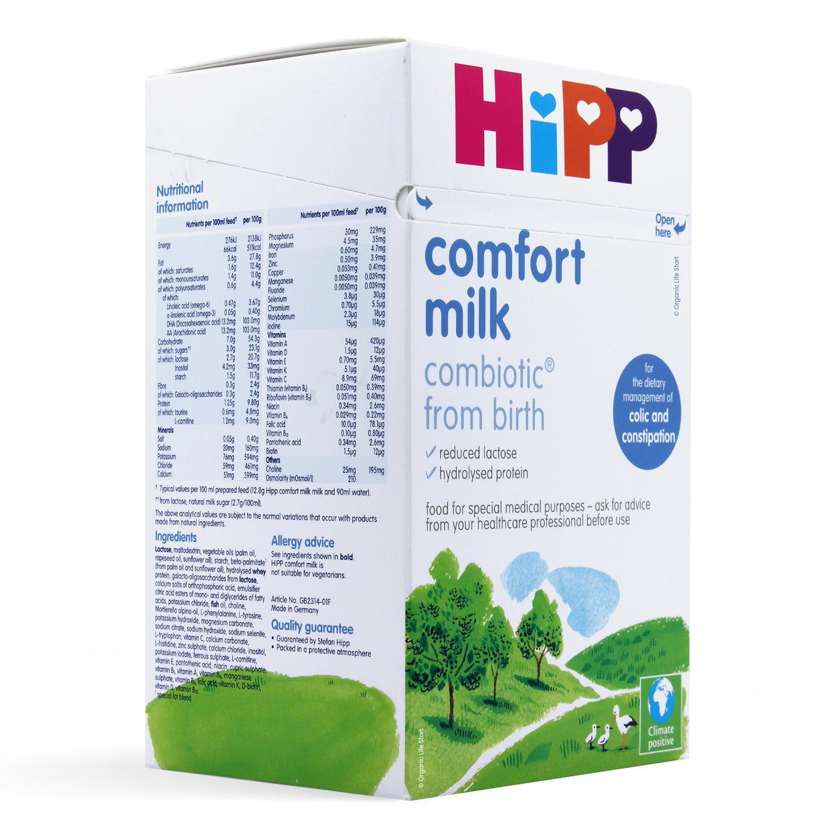 HiPP UK Comfort Baby Formula