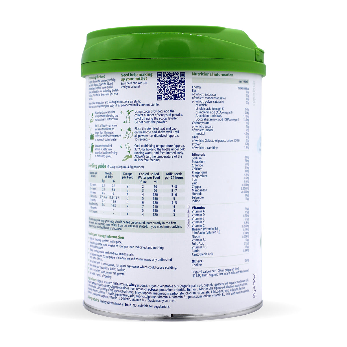 HiPP UK Stage 1 Organic Formula