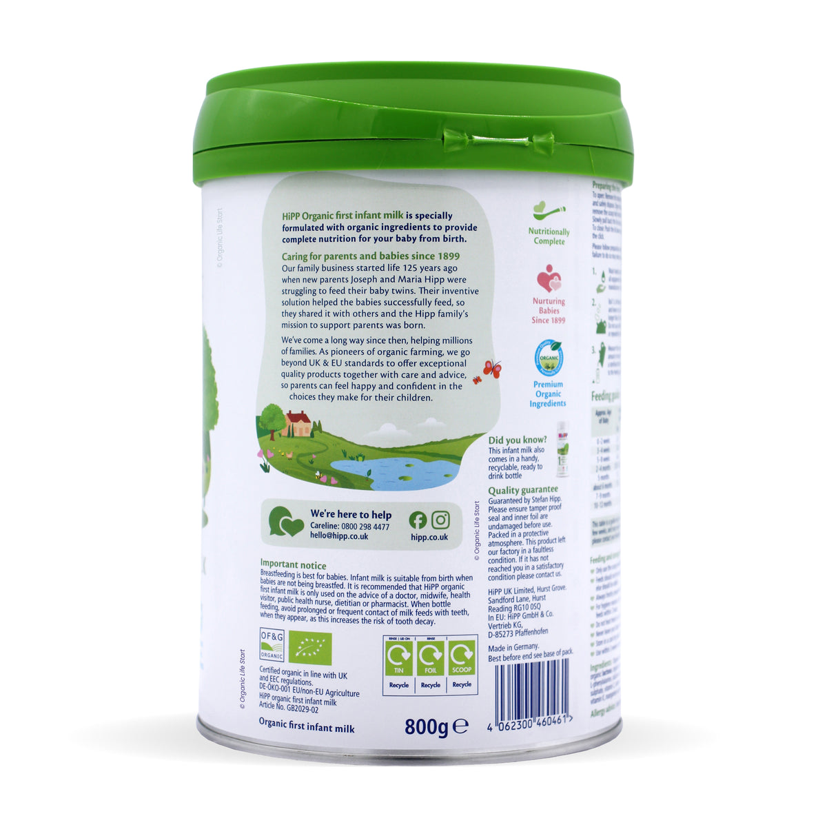 HiPP UK Stage 1 Organic Formula
