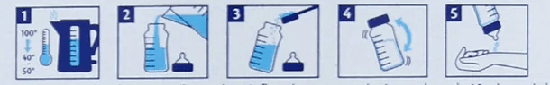 HiPP Dutch HA Stage 2 mixing instructions
