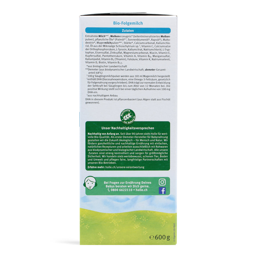 Holle Stage 3 Organic Formula