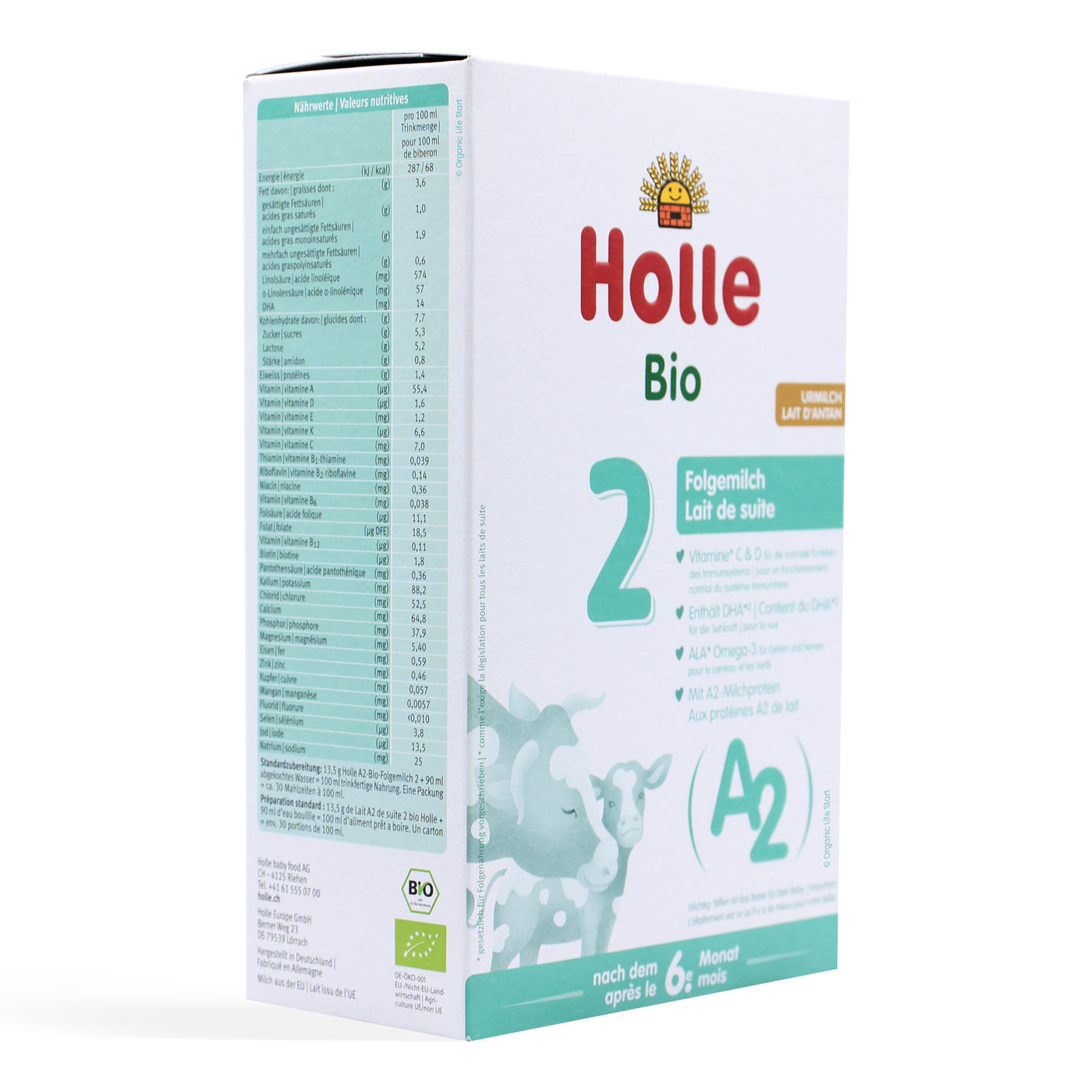 Holle™ A2 Stage 2 Formula - (400g) BEST PRICE