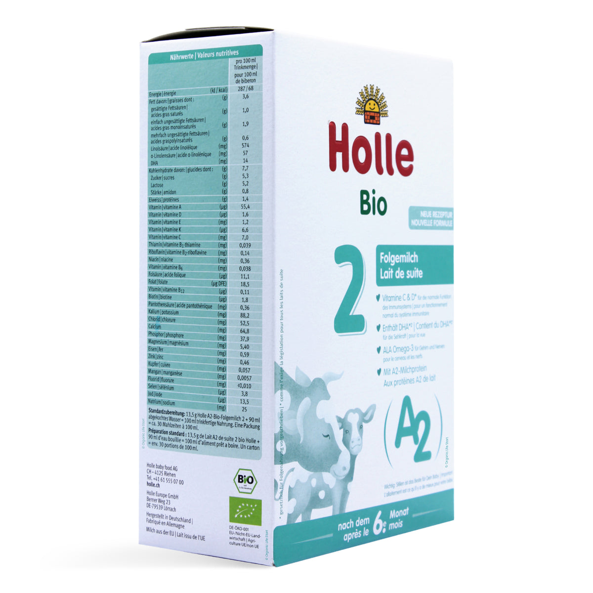 Holle A2 Stage 2 Formula