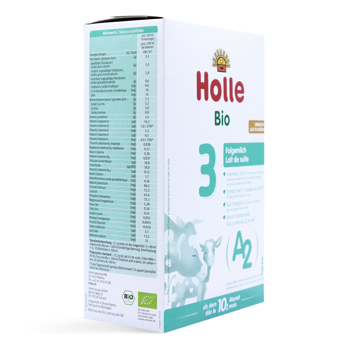 Holle A2 Stage 3 Formula