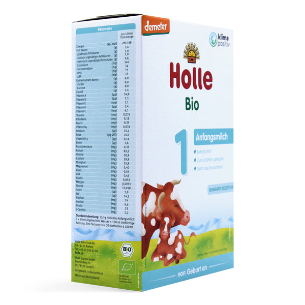 Holle Stage 1 Organic Formula