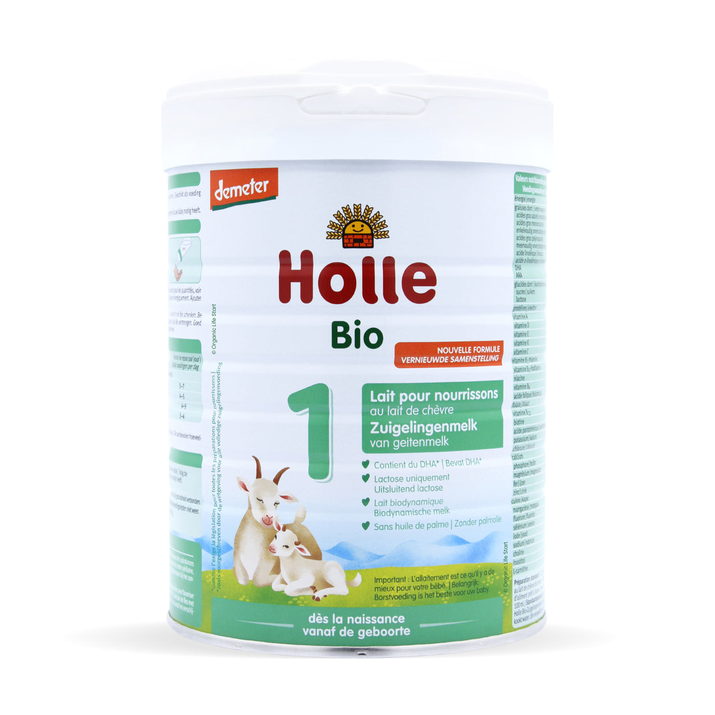 Holle Goat Stage 1 Organic Infant Milk Formula, 400g – germanformulaexpress