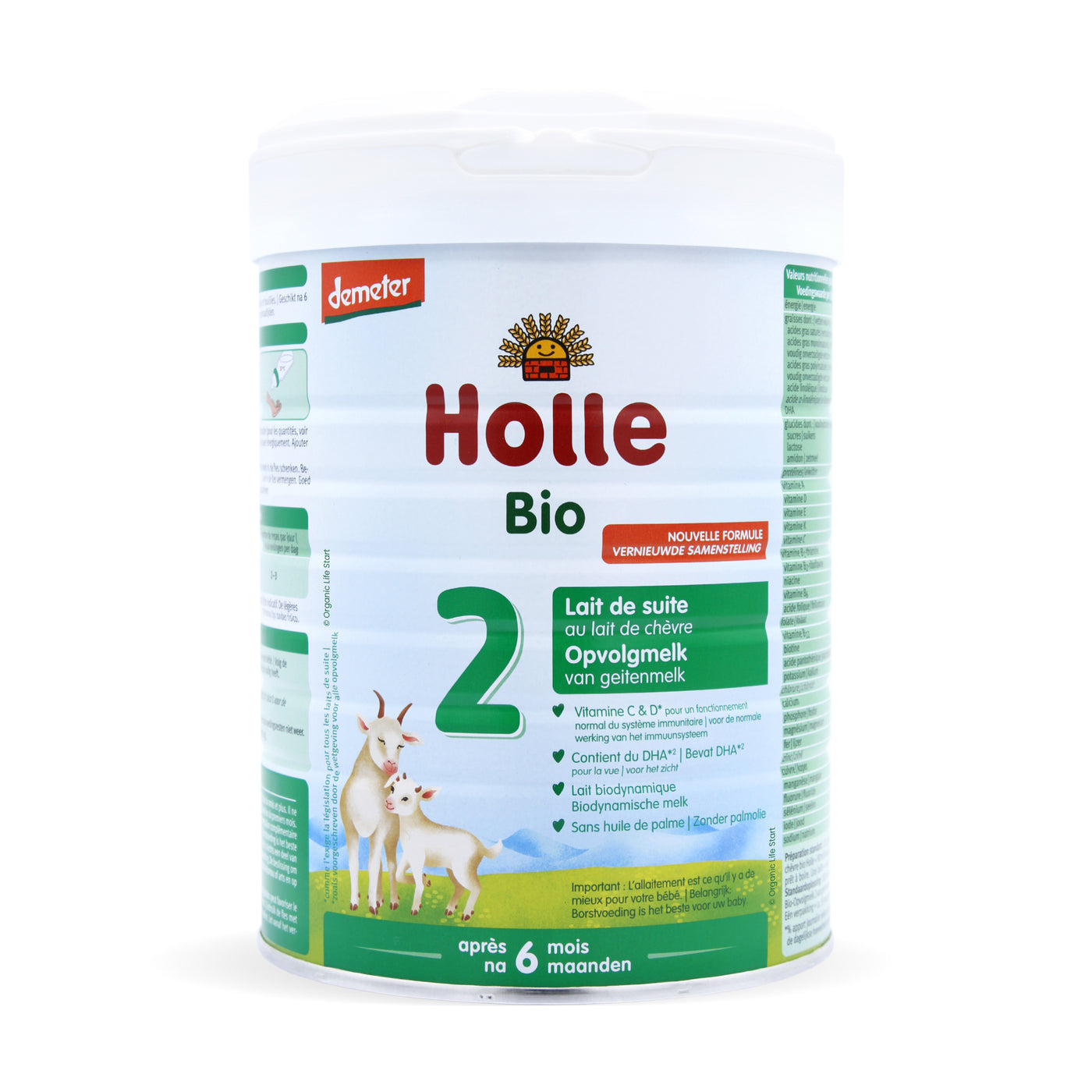 Holle Dutch Goat Milk Formula Stage 2 (6+ Months)
