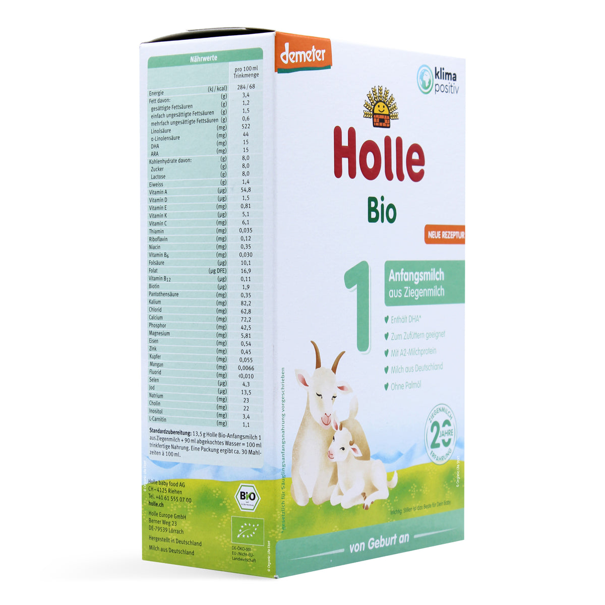 Holle Goat Milk Formula Stage 1