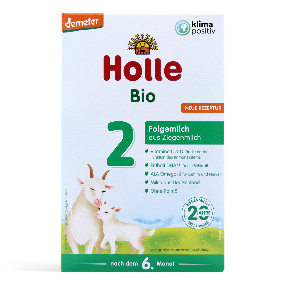 Holle Goat Stage 2 Baby Formula