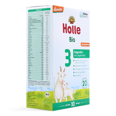 Holle Goat Stage 3 Baby Formula