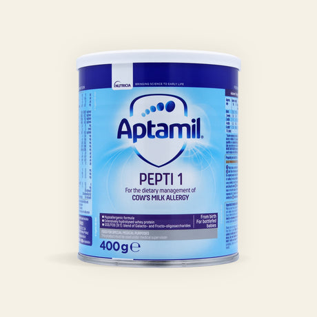 Aptamil Pepti Stage 1 Extensively Hydrolyzed Hypoallergenic Formula — product packaging
