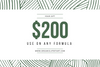 Organic Life Start Gift Card