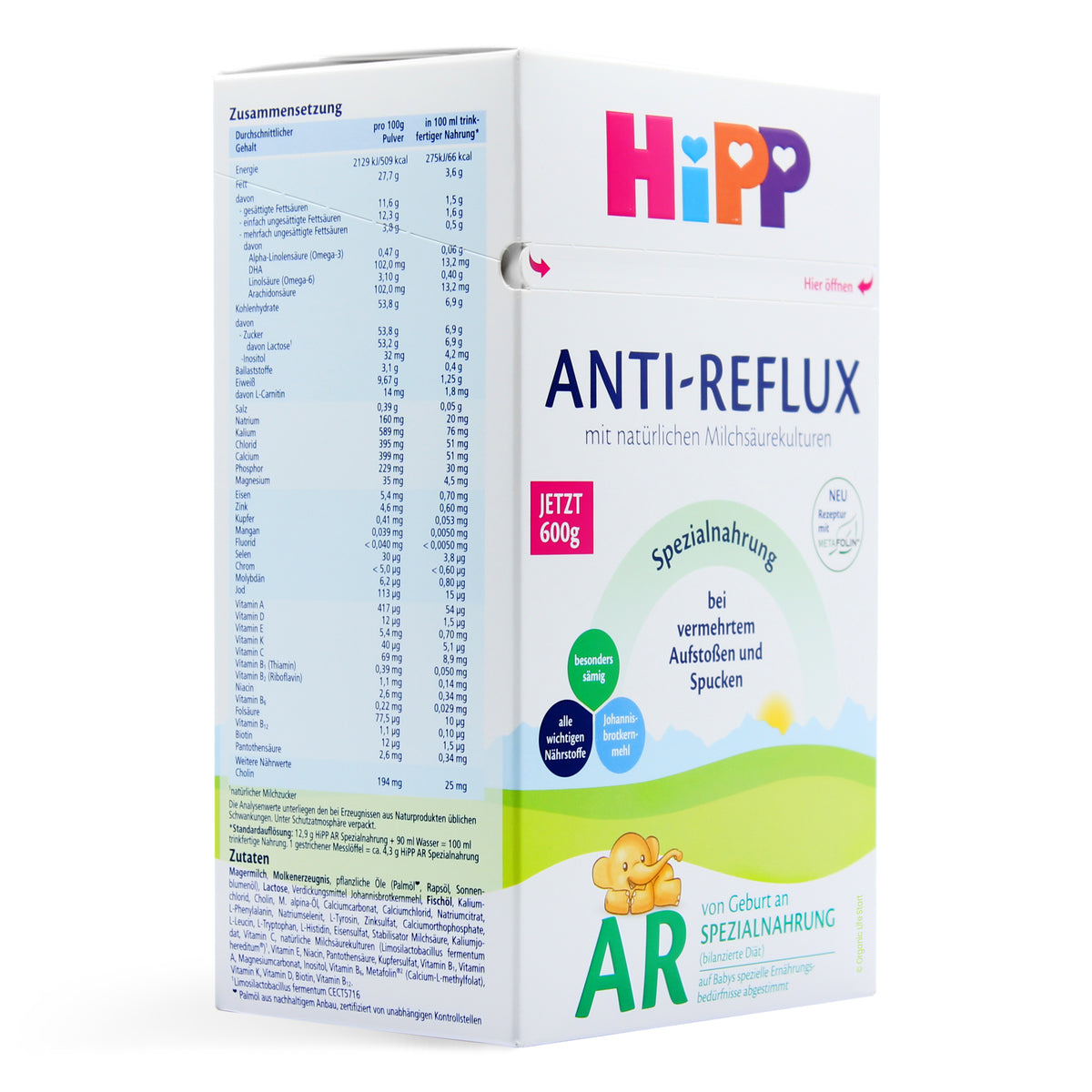 HiPP AR Germany Anti-Reflux Milk Formula