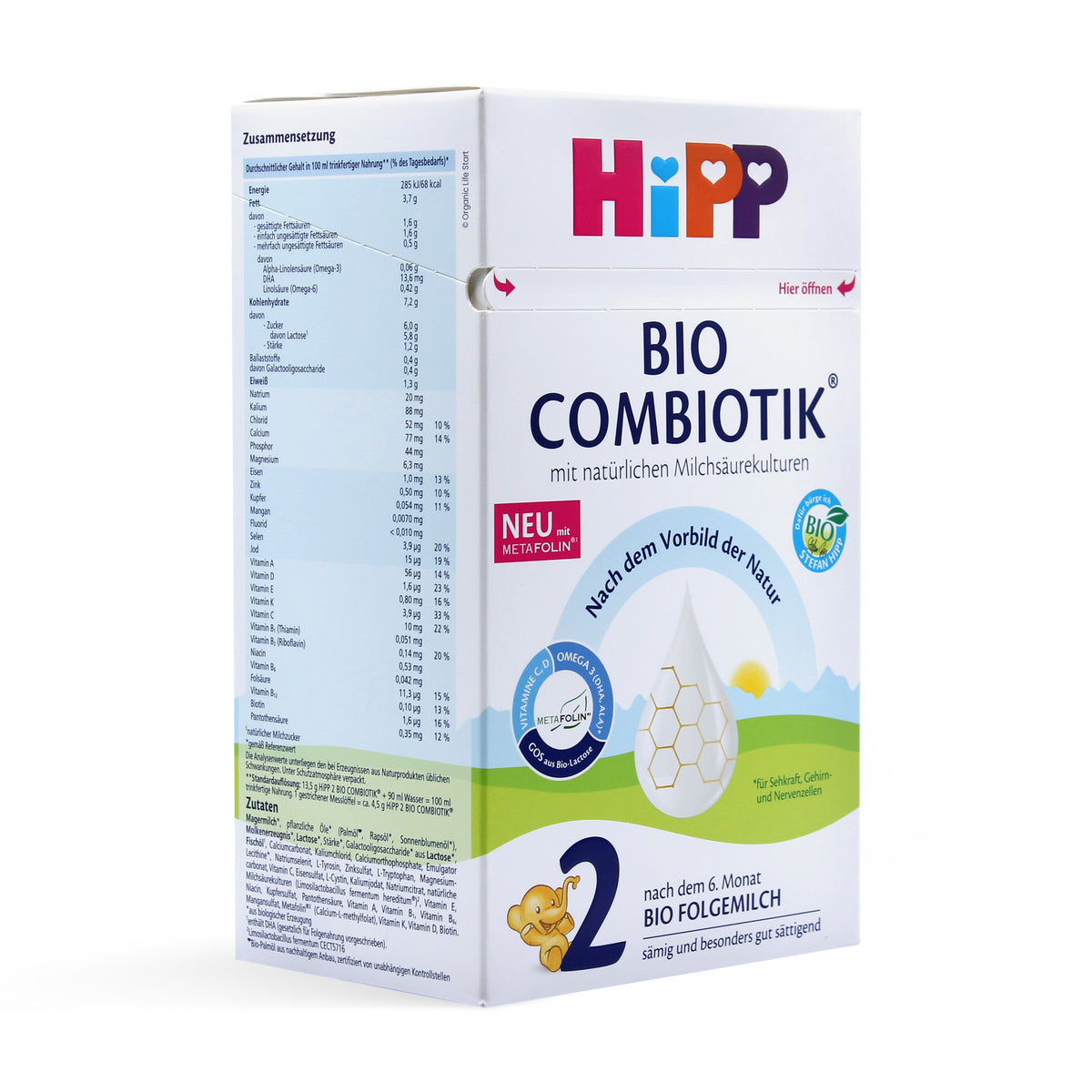 HiPP German Stage 2 Organic Formula
