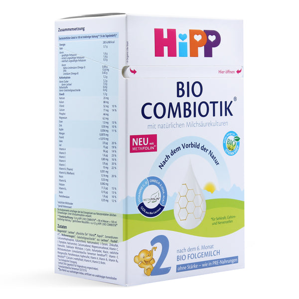 HiPP German Stage 2 - No Starch - Formula