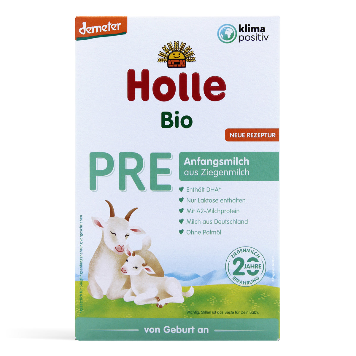 Holle Goat Stage PRE Baby Formula
