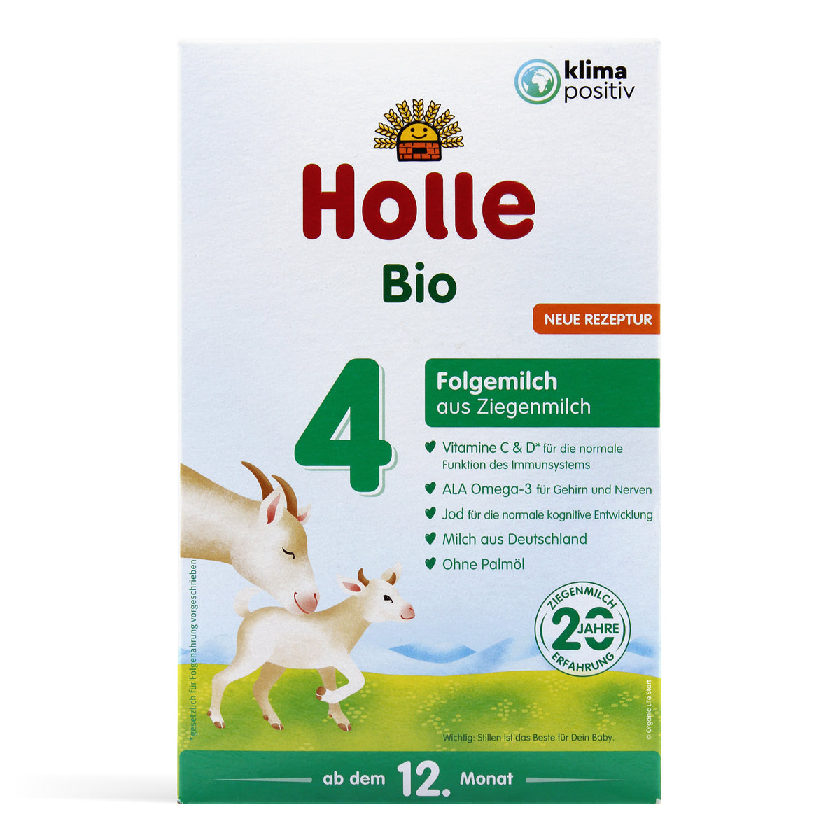 Holle Goat Stage 4 Organic Toddler Milk Formula