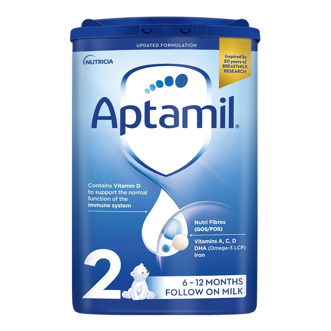 Aptamil Stage 2 Follow Up Infant Formula Powder (Bib) After 6 Months 400 gm